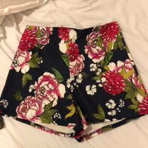Floral shorts